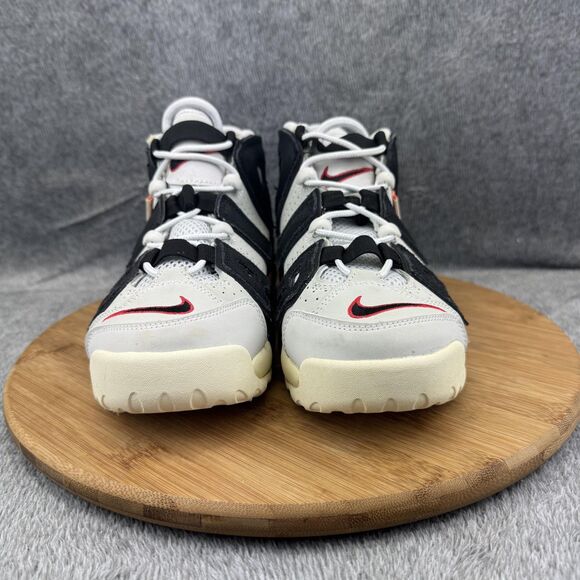 Nike Shoes Youth Size 5.5Y Black White Air More Uptempo Basketball GS DX3360-001 - Picture 2 of 10